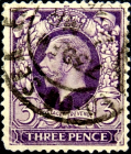 Великобритания 1924 год . Король Георг V . 3 p . Каталог 2,5 £ . (6)