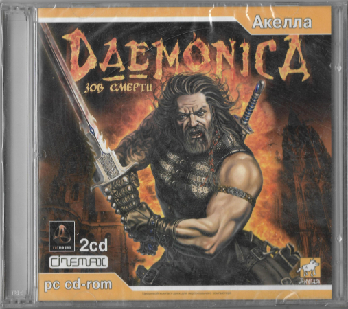 Daemonica "Зов смерти" PC 2CD Запечатан! Акелла 