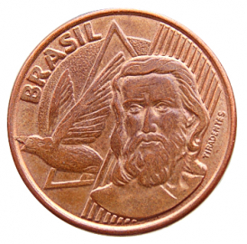 Бразилия 5 сентавос 2004 год
