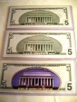 Набор из 3-х банкнот США,5 долларов,оч. редкие - вид 1