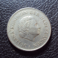 Нидерланды 25 центов 1969 год. - вид 1