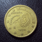 Испания 50 центов 2000 год.