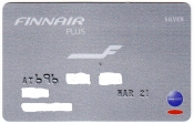 Бонусная карта Finnair Plus Silver Финляндия