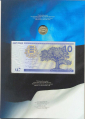 Эстония: 10 крон (2008) 90 лет Эстонской Республике = UNC = официальный буклет Банка Эстонии - вид 3