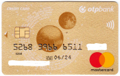 Банк OTPbank MasterCard Gold PayPass 2019