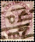 Великобритания 1881 год . Королева Виктория . 1p . Каталог 2,25 £ . (009)
