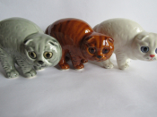 кошка шотландская вислоухая ,авторская керамика,Вербилки