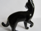 кошка бомбейская черная ,авторская керамика,Вербилки - вид 3