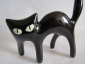 Черный кот ,авторская керамика,Вербилки - вид 3