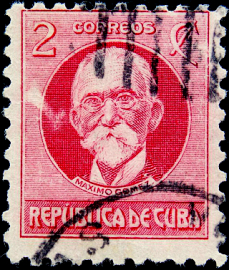 Куба 1930 год . Максимо Гомес - один из руководителей национально-освободительной борьбы кубинского народа (1836-1905) . (1)
