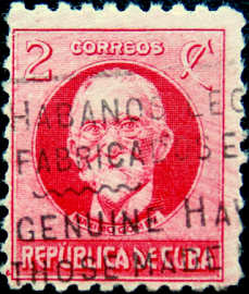 Куба 1930 год . Максимо Гомес - один из руководителей национально-освободительной борьбы кубинского народа (1836-1905) . (3)