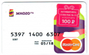 Бонусная карта Много.ru Банк Открытие MasterCard 2014