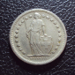 Швейцария 1/2 франка 1969 b год. - вид 1