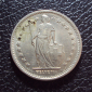 Швейцария 1/2 франка 1968 год. - вид 1