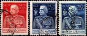 Италия 1925 год . Король Витторио Эммануэле III . Полная серия . Каталог 26,0 €.