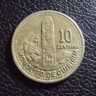 Гватемала 10 сентаво 1992 год.
