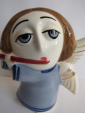 Ангел с флейтой,авторская керамика,Вербилки .роспись - вид 4