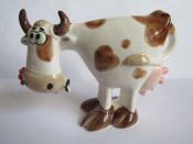 Корова № 3 ,авторская керамика,Вербилки