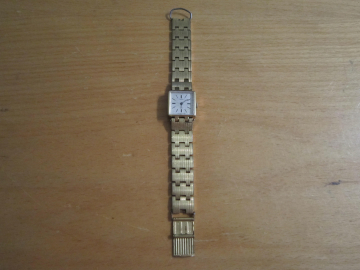 Часы наручные женские Чайка 17 камней позолота AU 10= с браслетом AU 5= СССР  