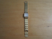 Часы наручные женские Чайка 17 камней позолота AU 10= с браслетом AU 5= СССР  