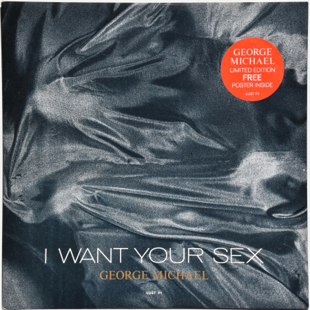 George Michael "I Want Your Sex" 1987 Maxi Single + Poster U.K.