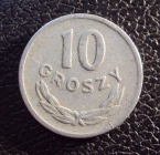Польша 10 грошей 1949 год.