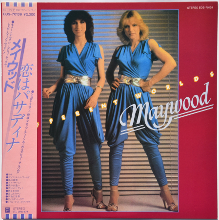 Maywood "Different Worlds" 1981 Lp Japan Version 2  