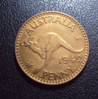 Австралия 1 пенни 1942 I год.