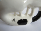 Кот Гуляет сам по себе белый с черным ,авторская керамика,Вербилки - вид 2