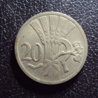 Чехословакия 20 геллеров 1927 год.
