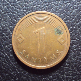 Латвия 1 сантим 2005 год.