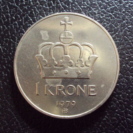 Норвегия 1 крона 1979 год.