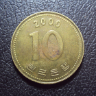 Южная Корея 10 вон 2000 год.