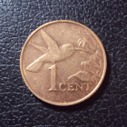 Тринидад и Тобаго 1 цент 1989 год.