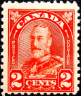 Канада 1930 год . Король Георг V . Каталог 3,0 £.
