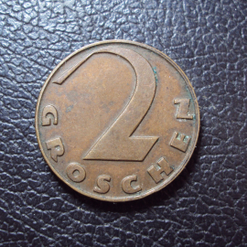 Австрия 2 гроша 1929 год.