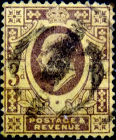  Великобритания 1902 год . король Эдвард VII . 3,0 p . Каталог 18 £ . (2)