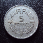 Франция 5 франков 1947 год.