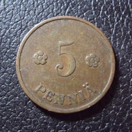 Финляндия 5 пенни 1934 год.