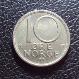 Норвегия 10 эре 1986 год.