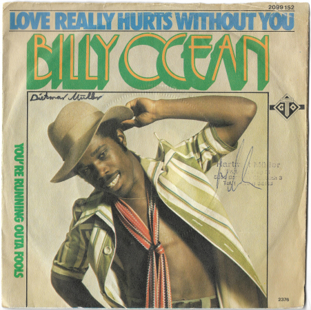 Billy Ocean "Love Really Hurts Without You" 1975 Single  