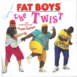 Fat Boys "The Twist" 1988 Single  