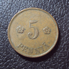 Финляндия 5 пенни 1930 год.