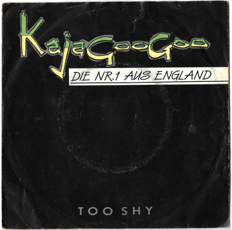 Kaja Goo Goo "Too Shy" 1982 Single  