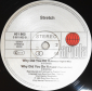 Stetch "Why Did You Do It" 1985 Maxi Single   - вид 3