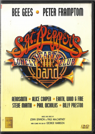 Bee Gees Peter Framptom Aerosmith Alice Cooper "Sgt. Pepper's Lonely..." DVD 