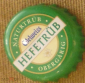 Пробка от пива металл Edelweiss Hefetrub Obergaric Австрия - вид 1