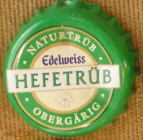 Пробка от пива металл Edelweiss Hefetrub Obergaric Австрия