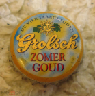 Пробка кронен пиво Grolsch Zomer Goud редкая