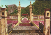 Открытка 1961 г. Вьетнам. Храм Динь-тиен-хоанг подписана
